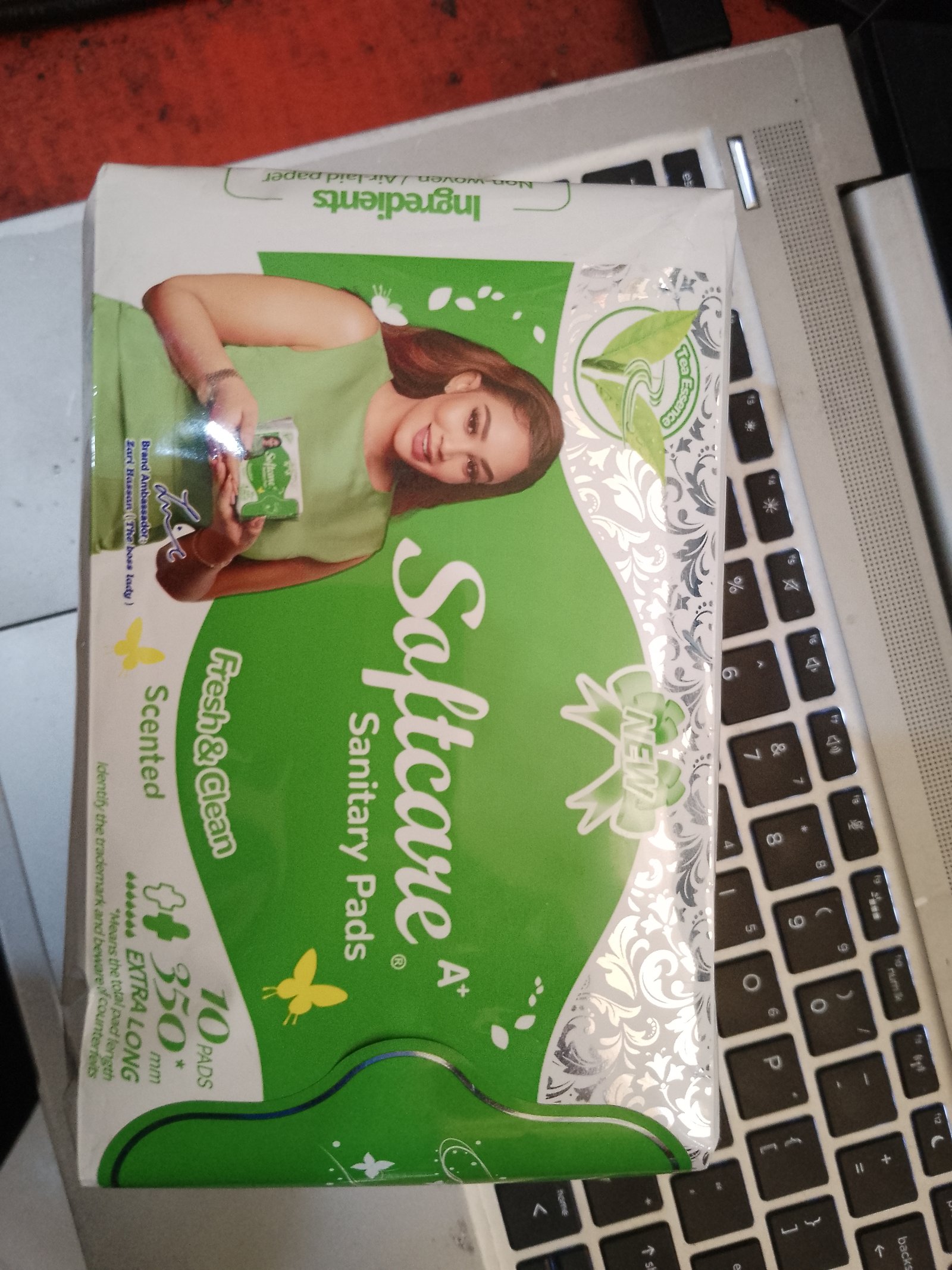 Pad-Softcare Sanitary pads Fresh and clean scented 